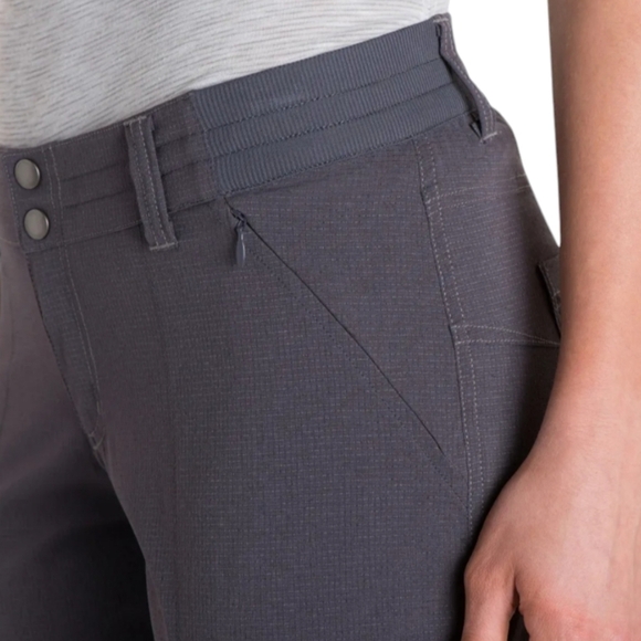 Kuhl Grey Strattus Hiking Ripstop Pants Straight relaxed Leg outdoor camping - Picture 2 of 14